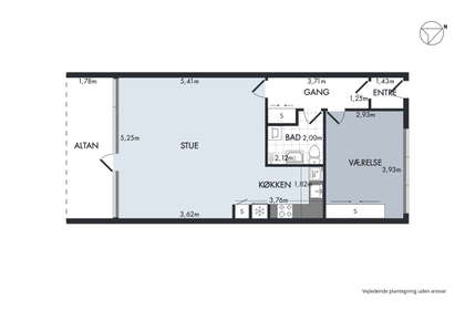 Visual presentation of the listing