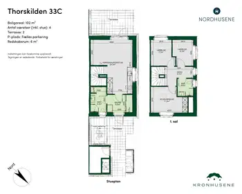 Visual presentation of the listing