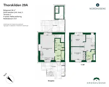 Visual presentation of the listing