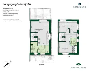 Visual presentation of the listing