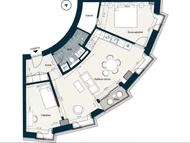 Visual presentation of the listing