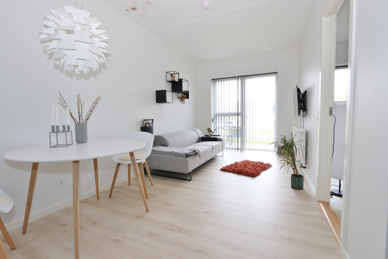 apartment Lys 2-værelses lejlighed med gratis parkering