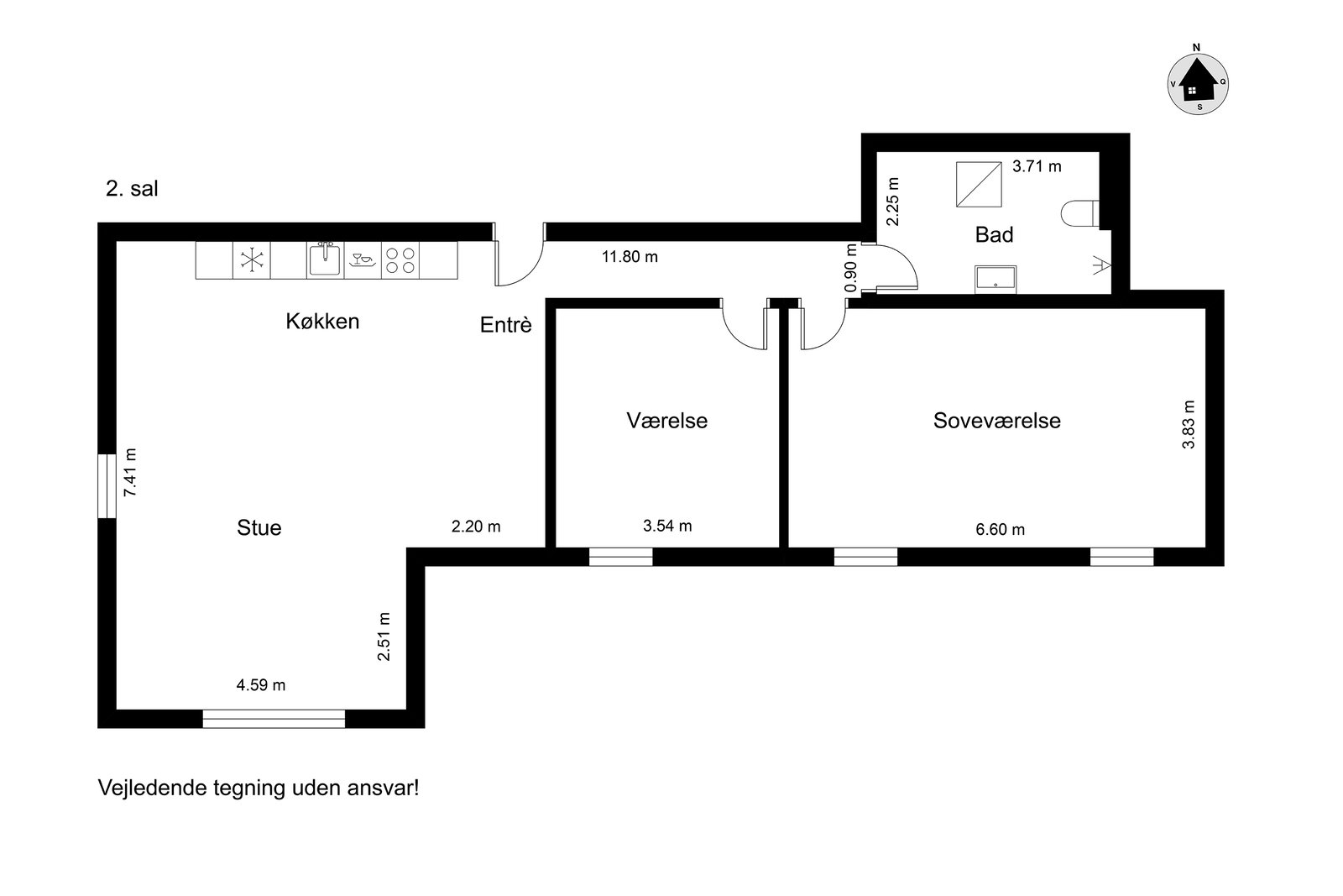 Visual presentation of the listing