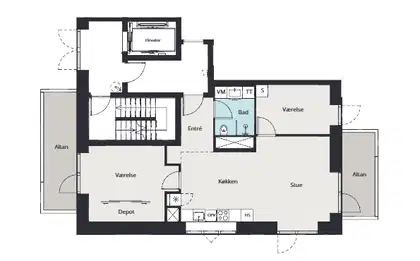 Visual presentation of the listing