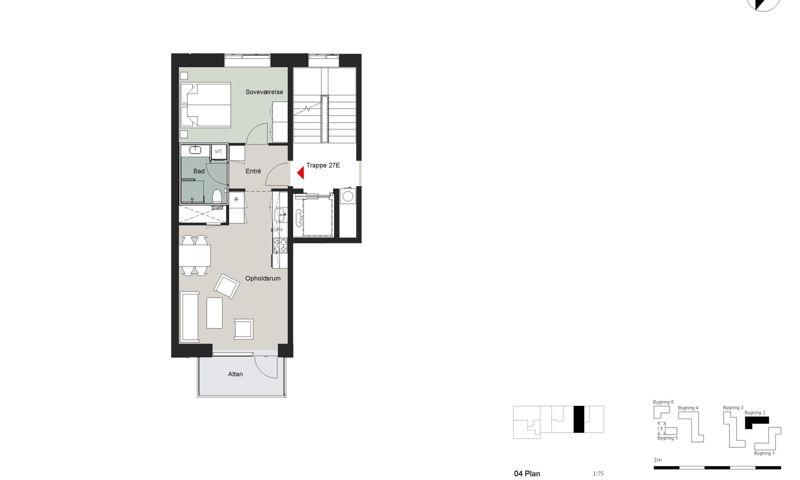 2-room apartment of 66 m² for rent in København S – Strandlodsvej, 4th floor – photo 9