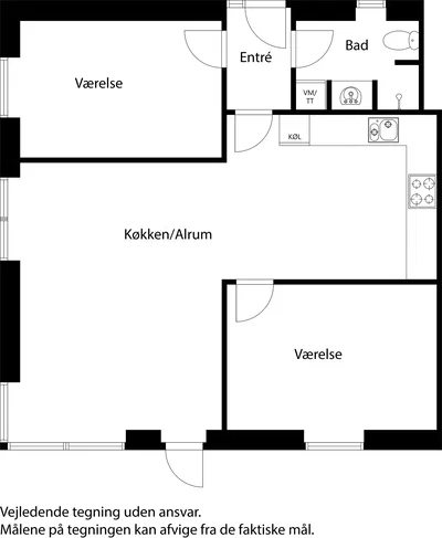 3-room townhouse with terrace in scenic surroundings - Solbærhaven, Vejle Øst - 3