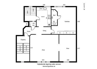 Visual presentation of the listing