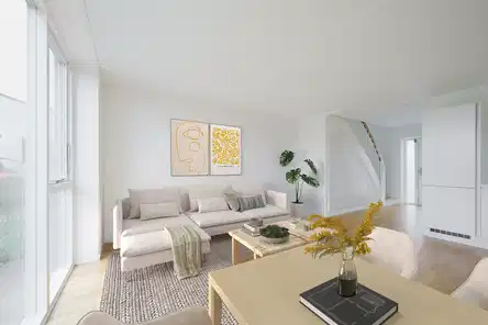 townhouse Rækkehus i 2 plan i Rodskov tæt på Aarhus