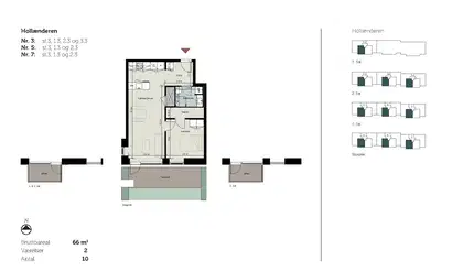 Visual presentation of the listing
