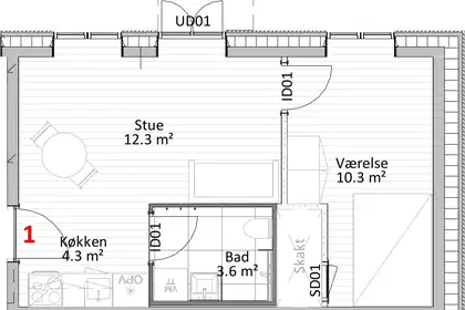 Visual presentation of the listing