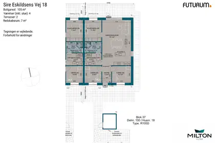 Visual presentation of the listing