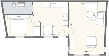 Visual presentation of the listing