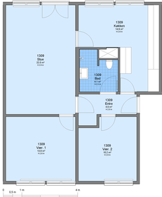 Visual presentation of the listing