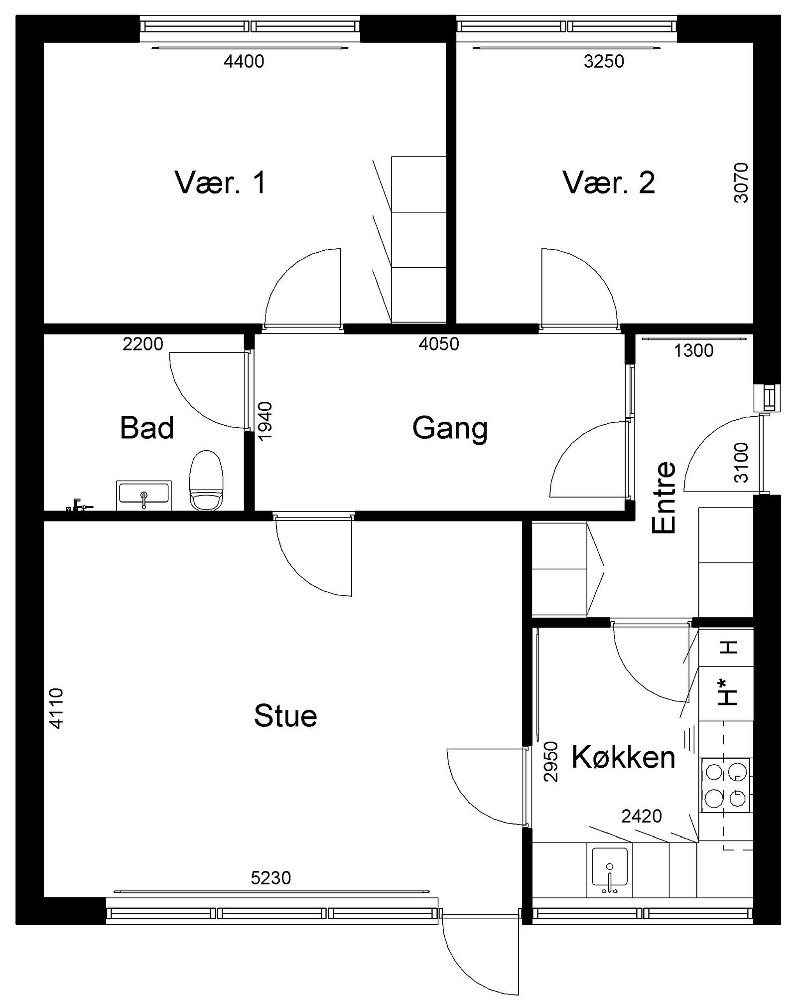Visual presentation of the listing
