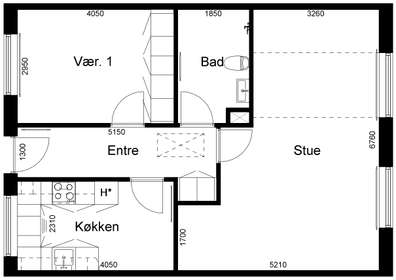 Visual presentation of the listing