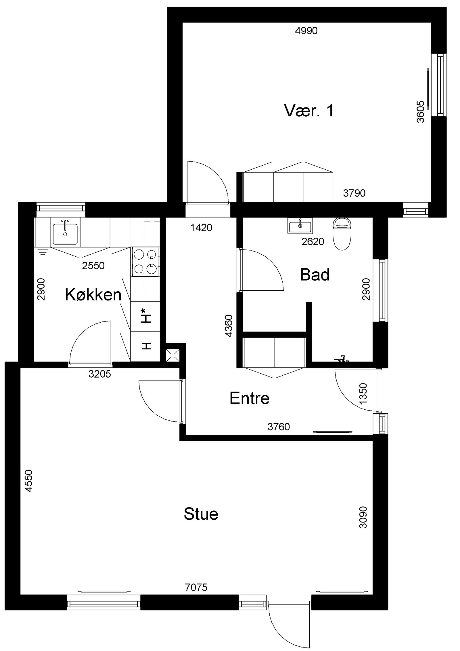 Visual presentation of the listing