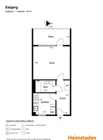 Visual presentation of the listing
