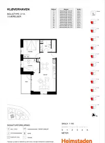 Visual presentation of the listing
