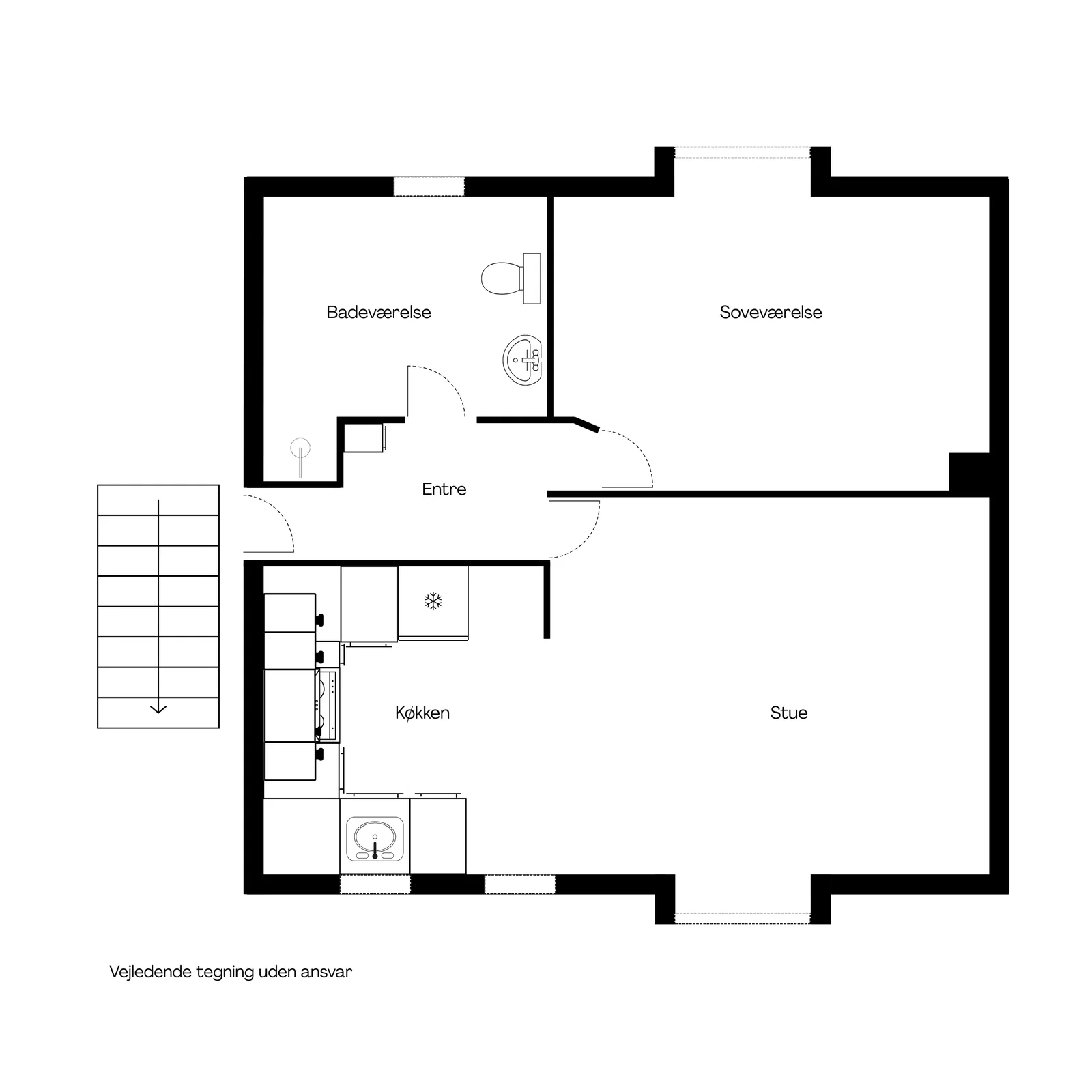 Visual presentation of the listing