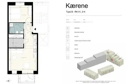 Visual presentation of the listing