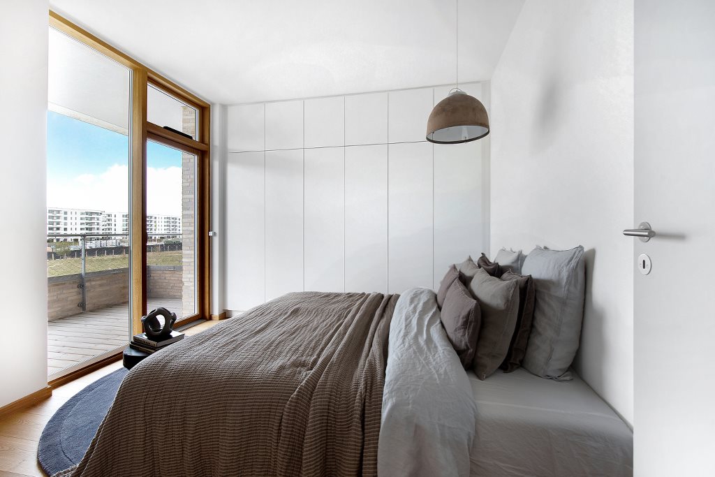apartment Lys 3-værelses lejlighed med altan i Hellerup