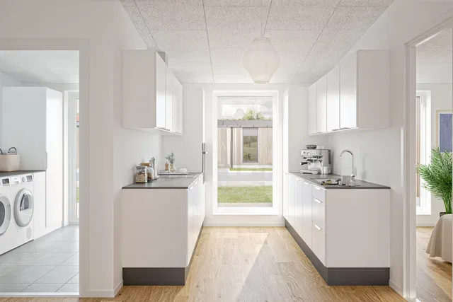 townhouse Rummeligt 3-værelses rækkehus i Stenlille