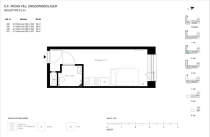 Visual presentation of the listing