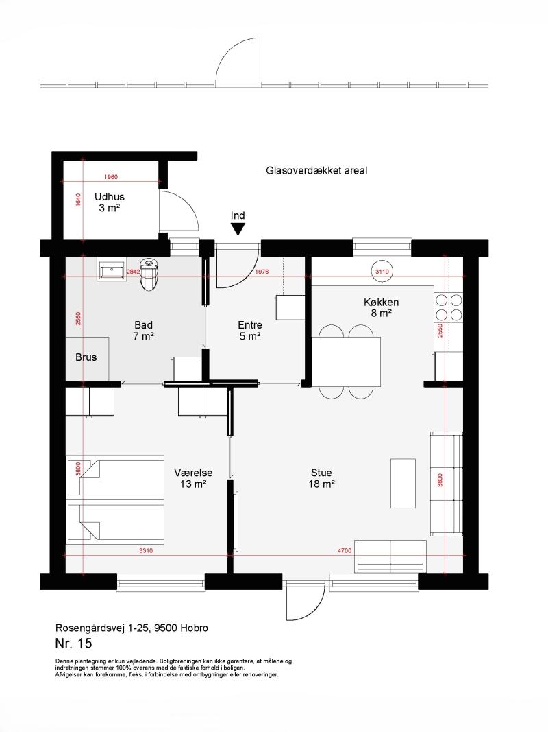 Visual presentation of the listing