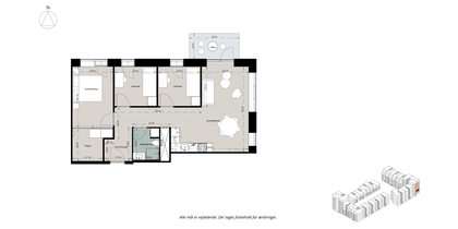 Visual presentation of the listing