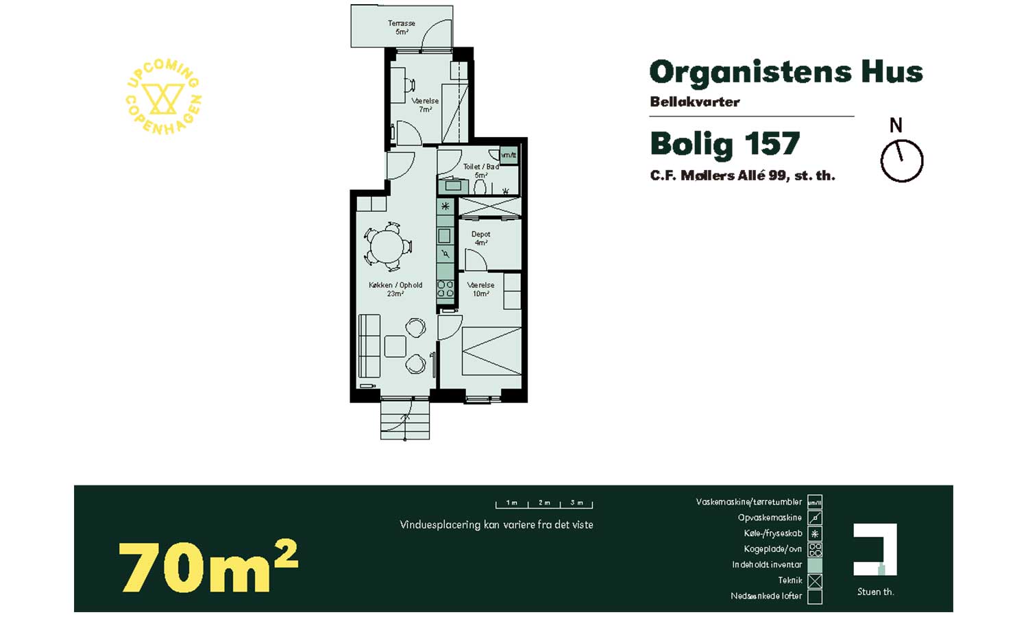 Visual presentation of the listing