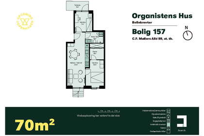 Visual presentation of the listing