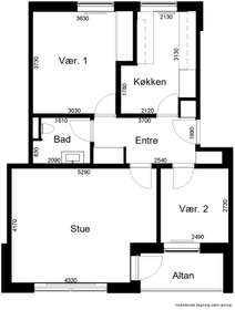 Visual presentation of the listing
