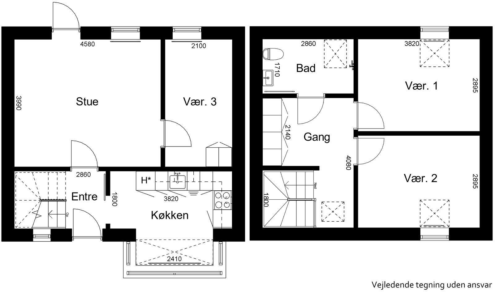 townhouse Almindelig bolig i Aabenraa