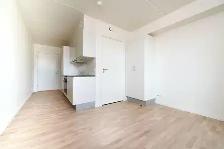 apartment 1-værelses lejlighed med altan og fællesarealer