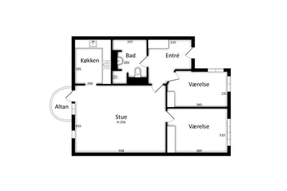 Visual presentation of the listing