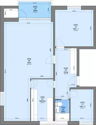 apartment Dejlig familiebolig i 8930 Randers NØ