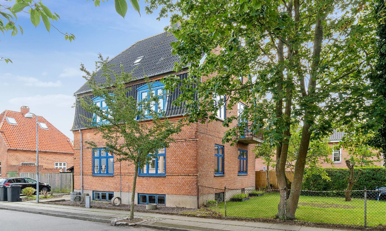 apartment Lys lejlighed på 2. sal med fælleshave