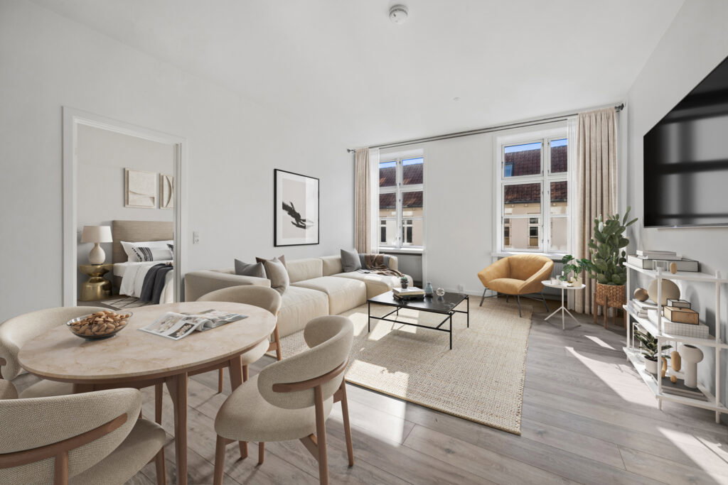 Visual presentation of the listing