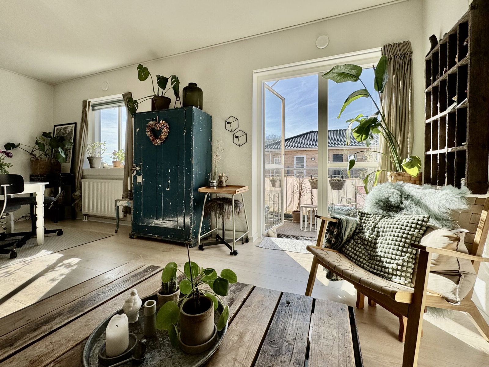 apartment Ro og grønne omgivelser tæt på byliv