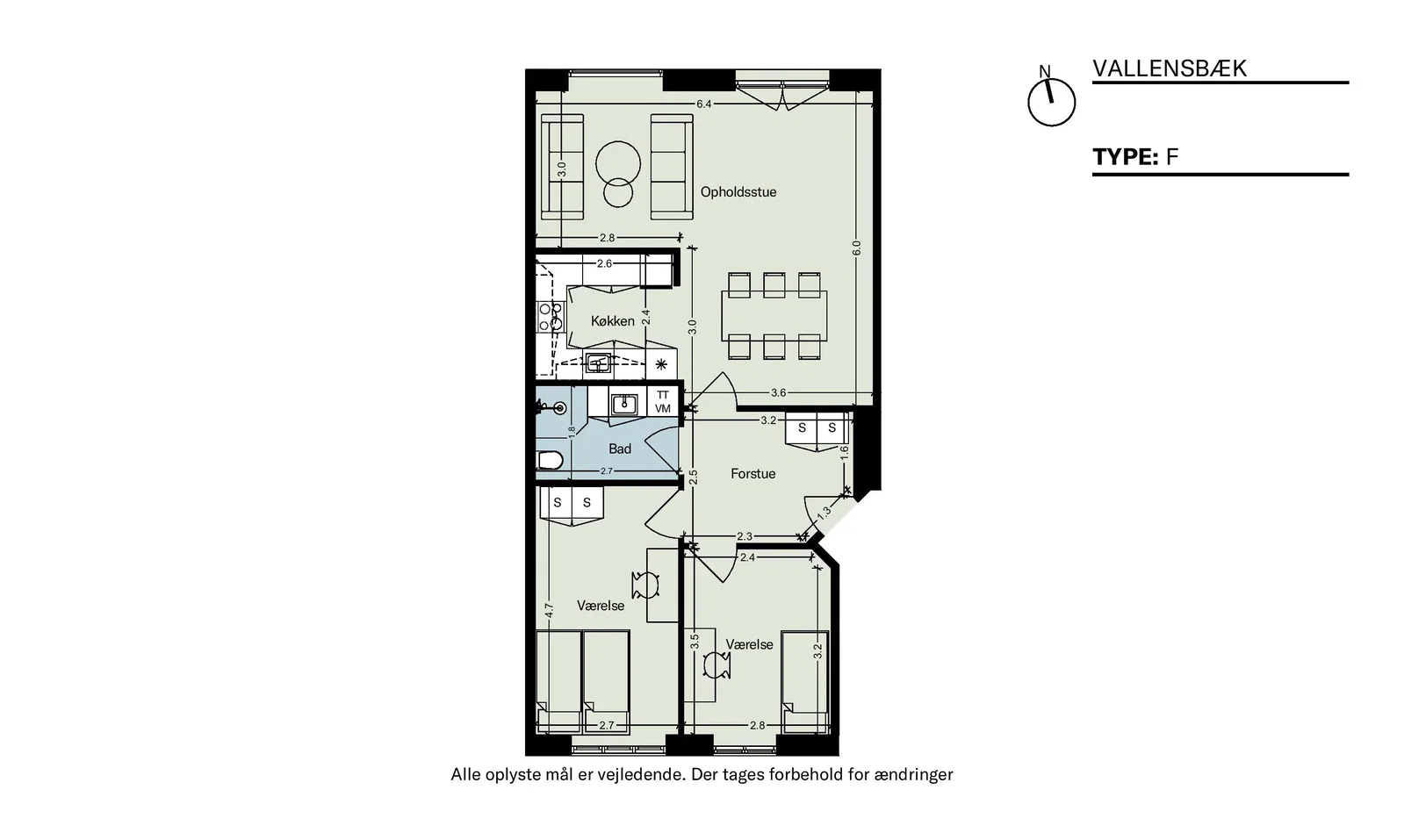 Visual presentation of the listing