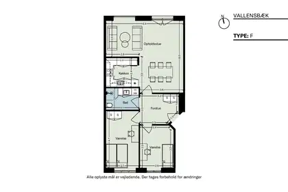 Visual presentation of the listing