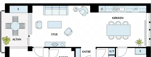 Visual presentation of the listing