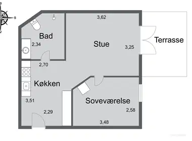 Visual presentation of the listing