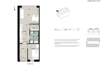 Visual presentation of the listing