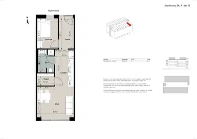 Visual presentation of the listing