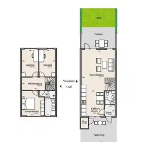 Visual presentation of the listing