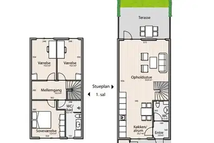 Visual presentation of the listing