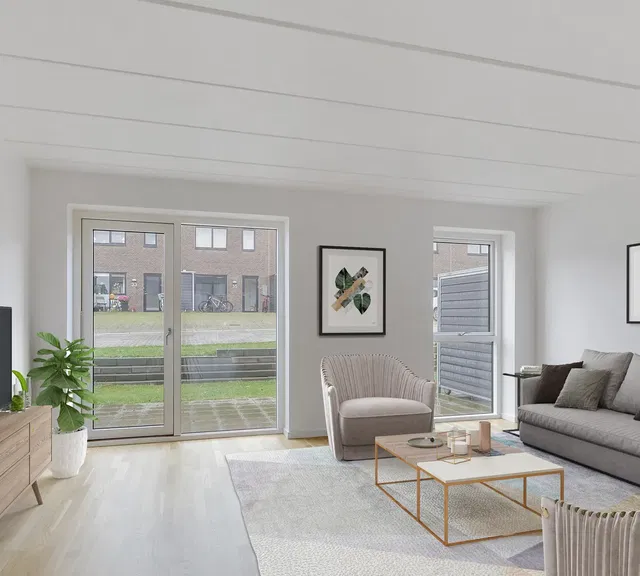 townhouse Familievenligt rækkehus med 4 værelser i Horsens