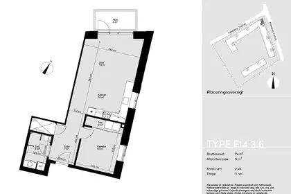 Visual presentation of the listing