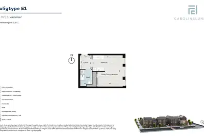 Visual presentation of the listing